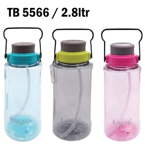 Sarawak Ready Stock LAVA TRITAN TB5566 2 8L WATER BOTTLE WITH