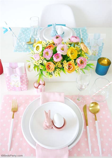 My Pastel Easter Brunch Tablescape Party Ideas Party Printables Blog