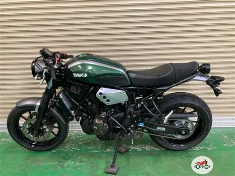 Купить б у Yamaha XSR700 инжектор 6 передач в Москве зелёный naked bike 2021 года на Авто ру ID