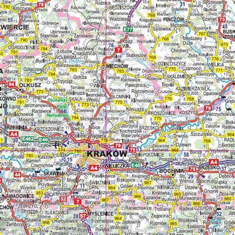 Polska Mapa Samochodowa Opracowanie Zbiorowe Ksi Ka W