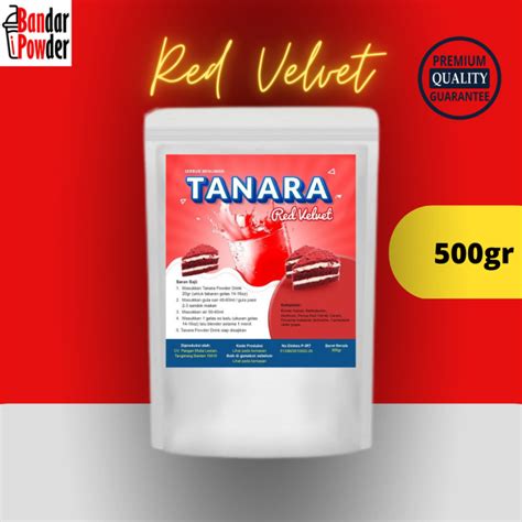 Bubuk Minuman Red Velvet Gr Premium Bubuk Minuman Boba Aneka Rasa