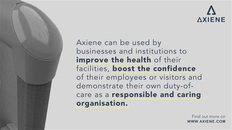 Enhancing Business Hygiene Standards With The Axiene Clean Touch System