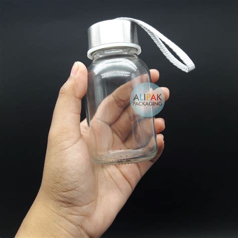 Jual Botol Minum Ml Ml Tutup Stainless Gantungan Abu Botol Kaca