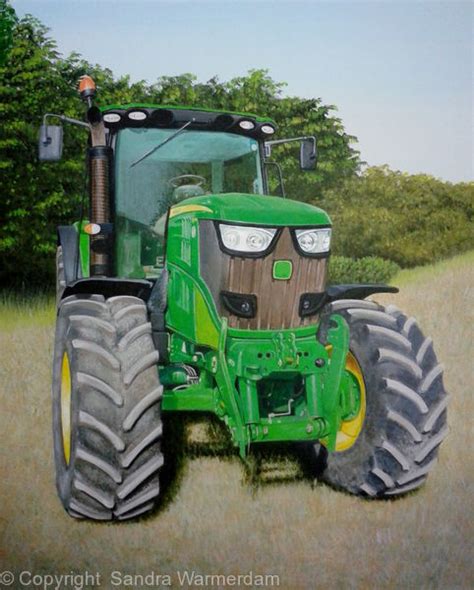 John Deere Tractor Painting At Explore Collection