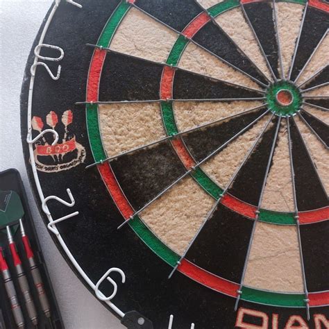 Winmau Diamond Plus Dart Board On Carousell