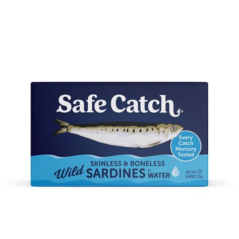 Safe Catch Wild Sardines In Water Pack