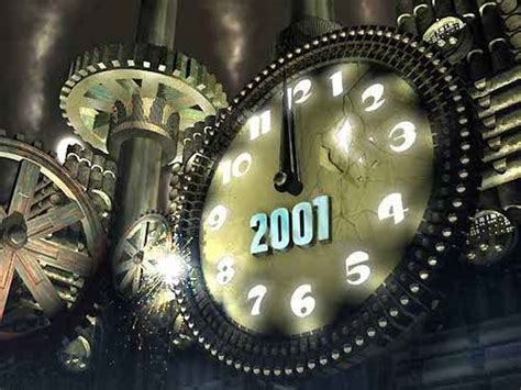 2001, A Time of Transition, The End of Tim