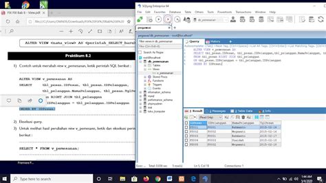 Tutorial Database Membuat View Di Sqlyog Youtube