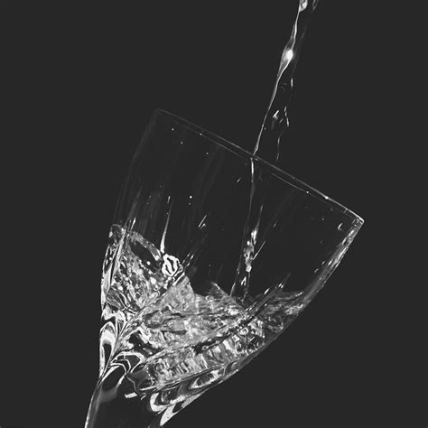 Water Glass Black And White Free Photo On Pixabay Pixabay