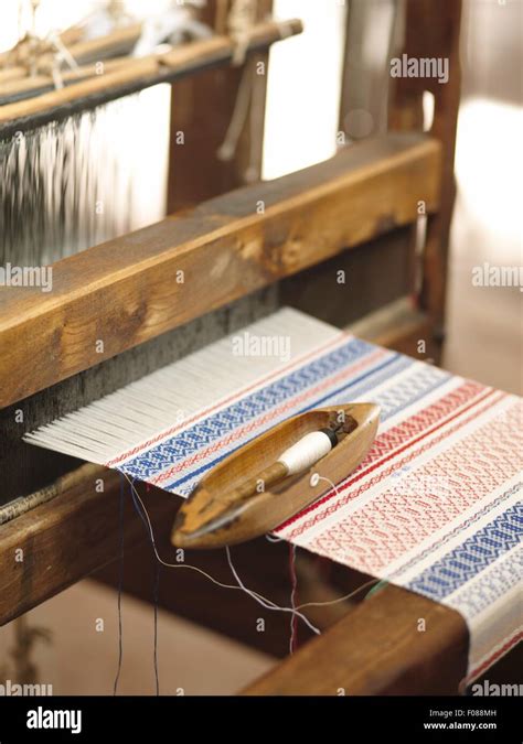 Jacquard loom hi-res stock photography and images - Alamy