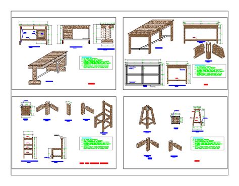 Mobiliario Escolar En Autocad Descargar Cad 123 Mb Bibliocad