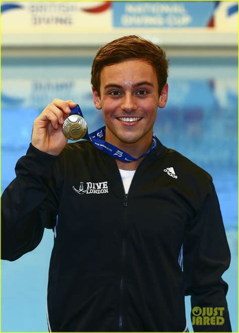 Tom Daley Celebrates Double Gold Win At National Diving Cup Photo 3559343 Photos Just Jared