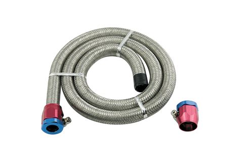 Mr Gasket 1526 Mr Gasket Braided Steel Fuel Line Kit 3 8 Inch X 3 Foot