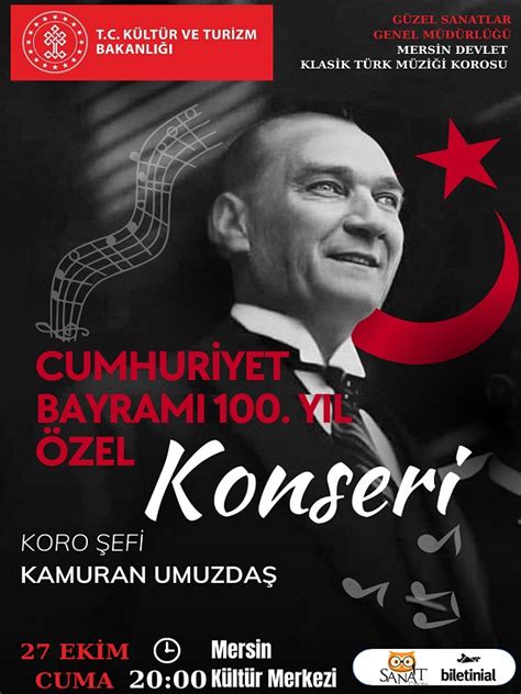 Cumhuriyet Bayramı 100 Yıl Özel Konseri Biletinial