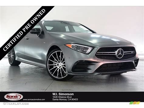 2019 Designo Selenite Grey Magno Matte Mercedes Benz Cls Amg 53