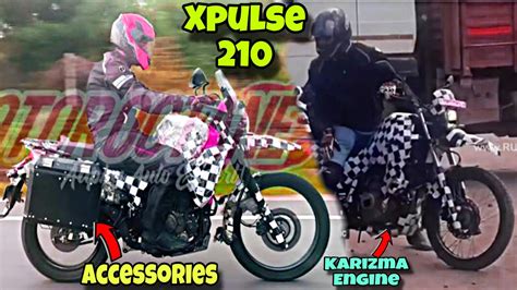 2024 Upcoming Hero Xpulse 210 Karizma Ke Engine Ek Sath YouTube