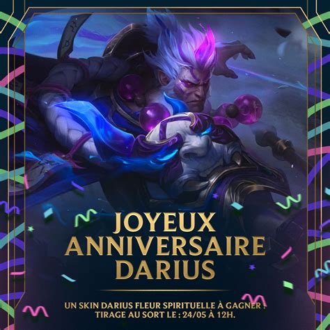 League of Legends FR on Twitter La Main de Noxus fête ses 11 ans sur