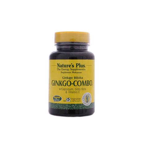 Nature S Plus Ginkgo Combo 60 Kapsul Kegunaan Efek Samping Dosis Dan Aturan Pakai Halodoc