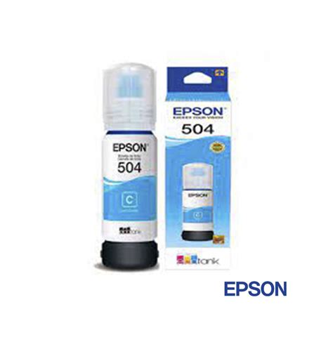 Botella Epson 504 220 Cyan