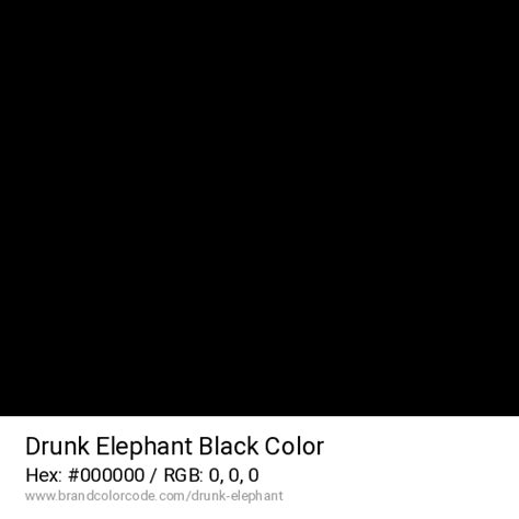 Drunk Elephant Brand Color Codes