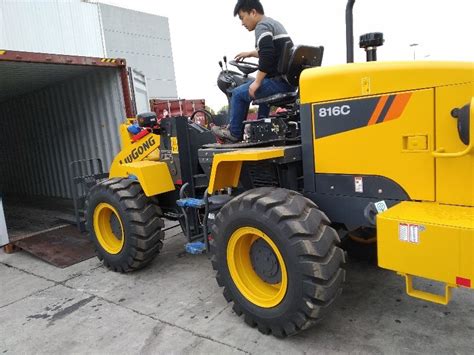 High Quality Liugong Brand 1ton 0 8cbm Front Wheel Loader Clg816c Price