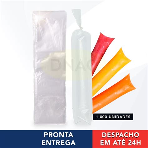 Saquinhos Pl Sticos Transparentes Para Geladinho Sacol Chup Chup