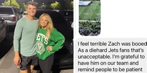 Lisa Wilson Responds To Fans On Instagram After Jets QB Threw 4 INT's ...