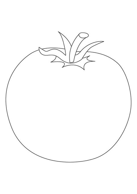 19+ Tomato Coloring Pages - AnnmarieEira