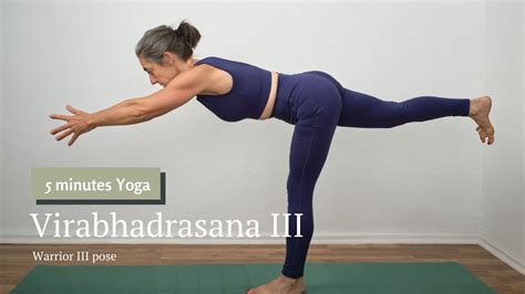 Warrior 3 Virabhadrasana Iii With All Life Is Yoga Youtube