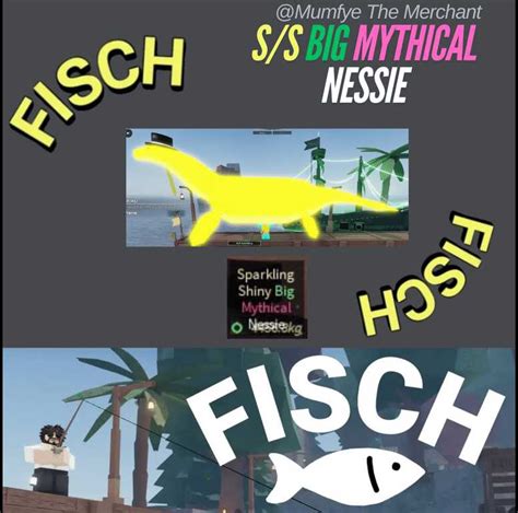 FISCH Shiny Sparkling Big Mythical Nessie