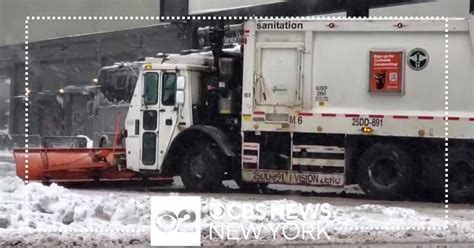 NYC shows off new technology to track snow cleanup - CBS New York