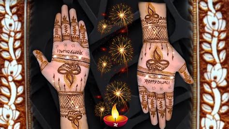 Diwali Special Mehndi Design How To Make Diya Diwali Mehndi