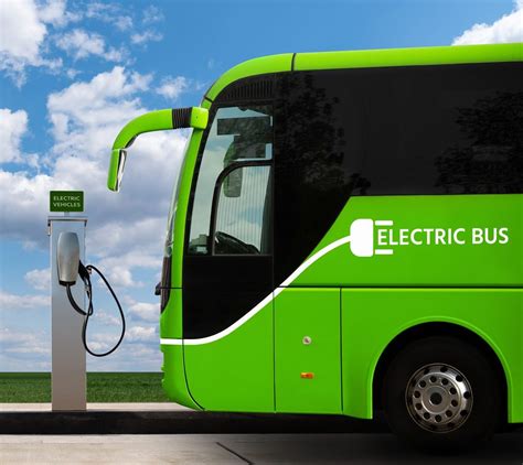 Electric bus with charging station | BCC Bus Climate Control