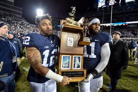 recreated  land grant trophy   onward state