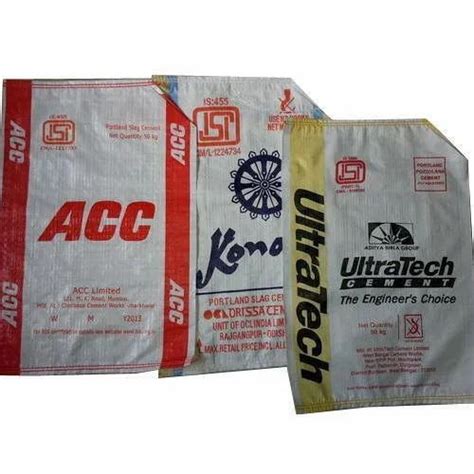 Polypropylene Misprinted Cement Bag Storage Capacity Kg At Rs