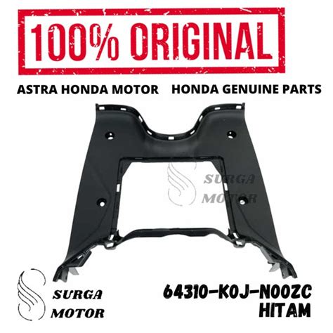 Jual Cover Step Floor Lantai Alas Pijakan Kaki Hitam Honda Genio