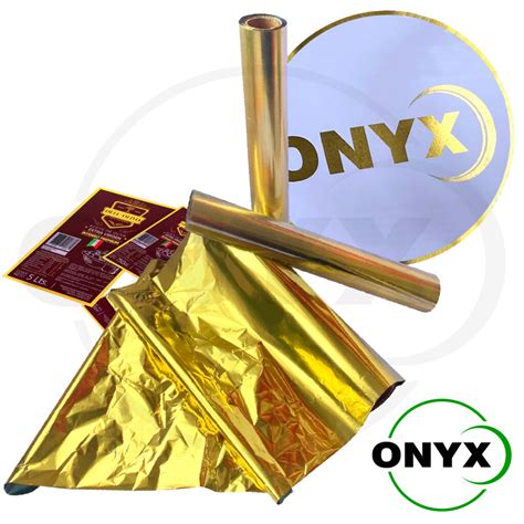 Foil Hot Stamping Digital Onyx Dorado Varias Medidas Onyx Argentina