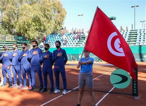 Tennis Davis Cup La Tunisie H Ro Que Et Fonce Vers Le World Group I