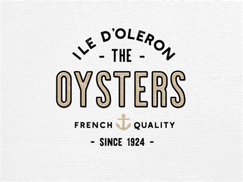 The Oysters Logo By Delavallade Jean Philippe On Dribbble