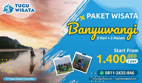 Paket Wisata Banyuwangi Hari Malam Tugu Wisata