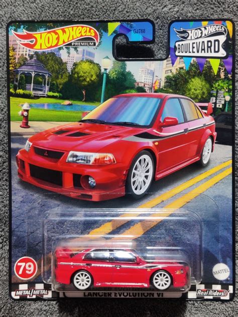 Hot Wheels Boulevard Mitsubishi Lancer EVO Hobbies Toys Toys Games On Carousell
