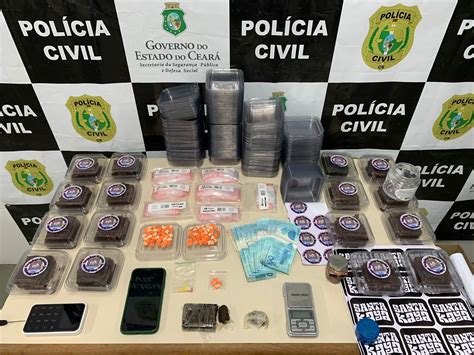 Polícia Civil prende em flagrante suspeito de vender brownies contendo