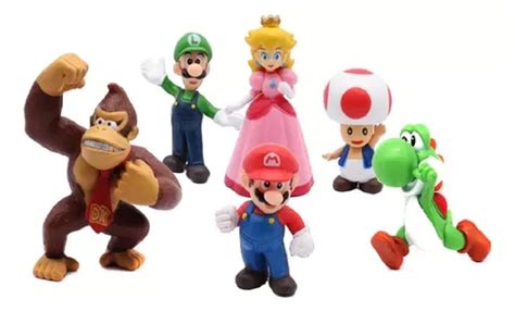 Figuras Mario Bros Nintendo Unidades Cuotas Sin Inter S