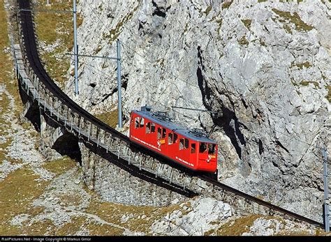 The Worlds Steepest Cogwheel Railway At Mount Pilatus Amusing Planet