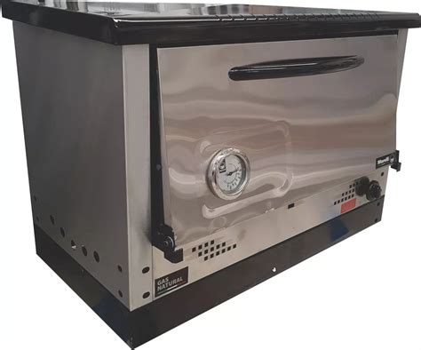 Horno Pizzero Morelli Saho Moldes Acero Inox Con Base Cuot Detodo Net