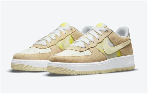 Nike Air Force 1 Low Gs Lemon Drop Dm9476 700 Release Date Sbd