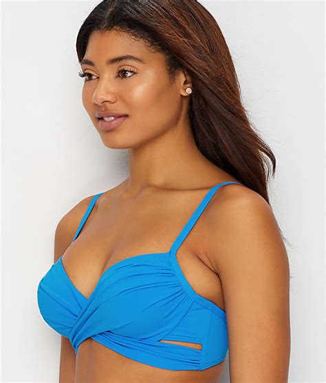 Coco Reef Classic Solids Wrap Underwire Bikini Top Reviews Bare