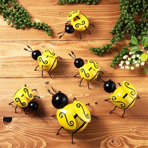 Amazon Decorative Metal Bumble Bee Garden Accents Lawn Ornaments