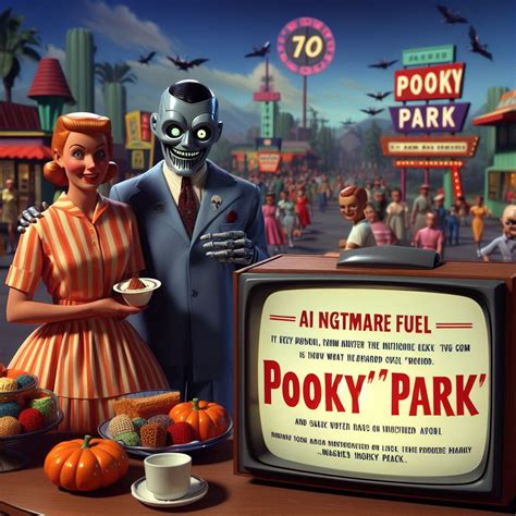 Pooky Park Is An 1950s Style Ai Nightmare Fuel Tv Commercial Boing