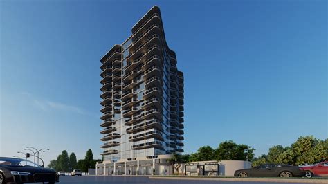 Ad1 High Rise Apartment Building Behance